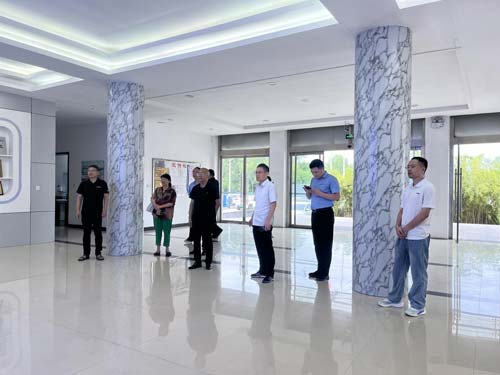 安徽(淮北)新型煤化工合成材料基地管委會、魯西南化工聯盟領導、濟寧科創材料科學研究院領導、專家蒞臨欣格瑞考察交流